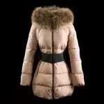 moncler doudoune femmes epaissir italien population mongole pas cher mode brun